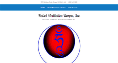 Desktop Screenshot of meditationtampa.com